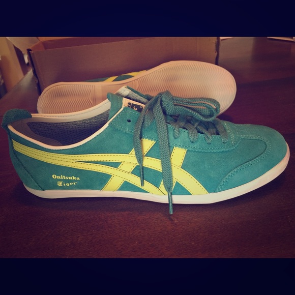 onitsuka tiger teal